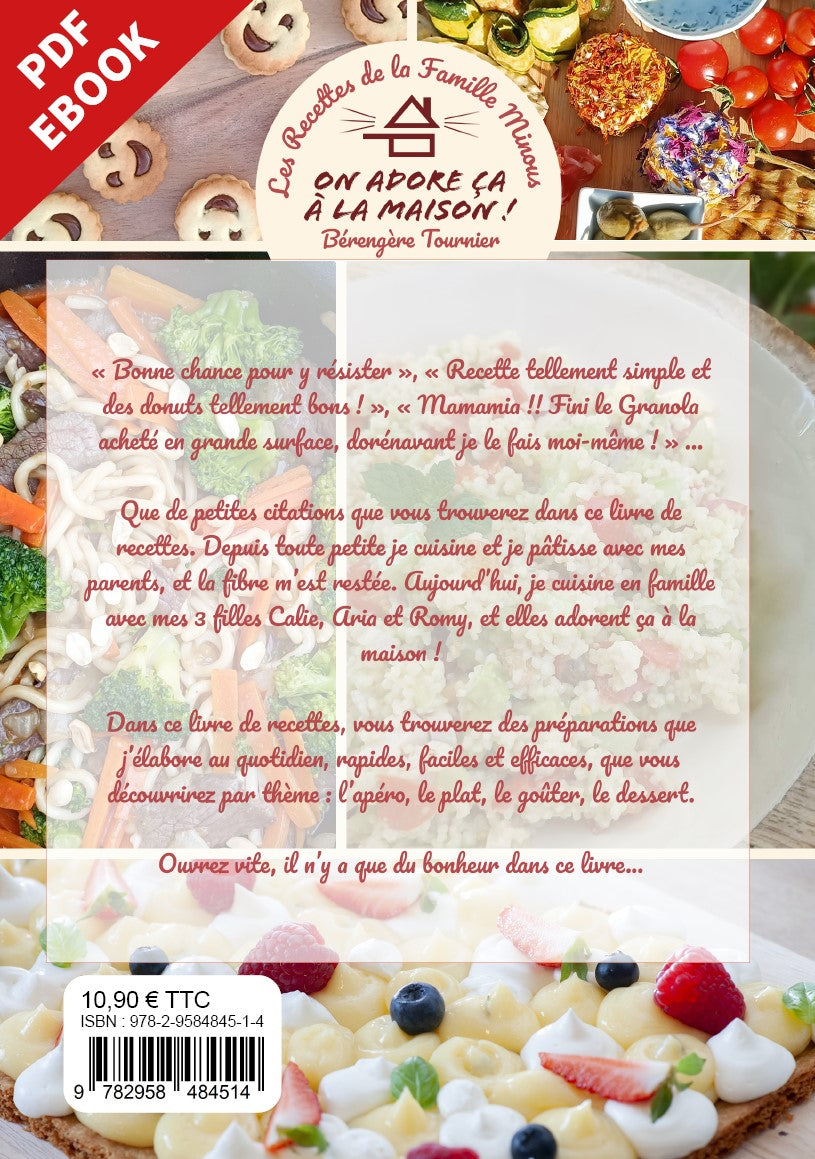 moses. Cook & Style Classeur de recettes Bon Appétit au format DIN A5,  livre de recettes avec 25 feuilles de recettes et 5 poches intercalaires,  le